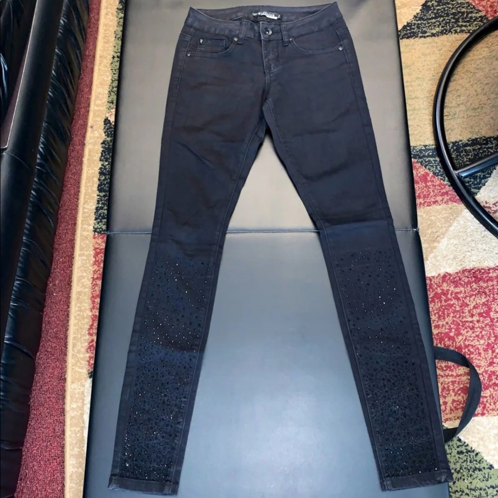 Lovesick Black Rhinestone Jeans